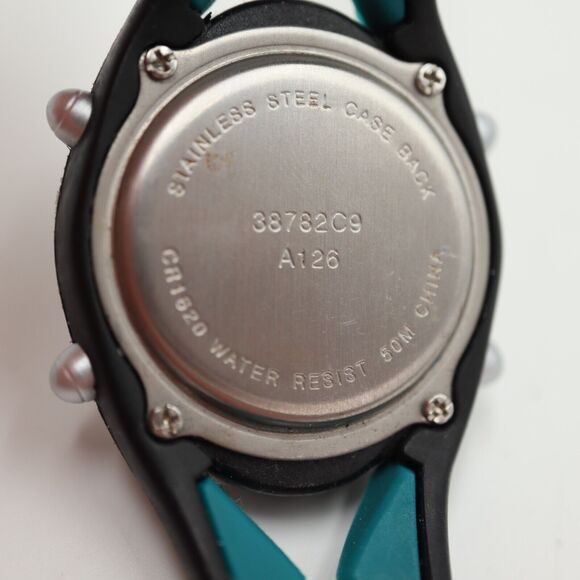 C9 Champion Sports Watch 32mm Blue Black Alarm Chronograph Timer w New Battery - Picture 12 of 12